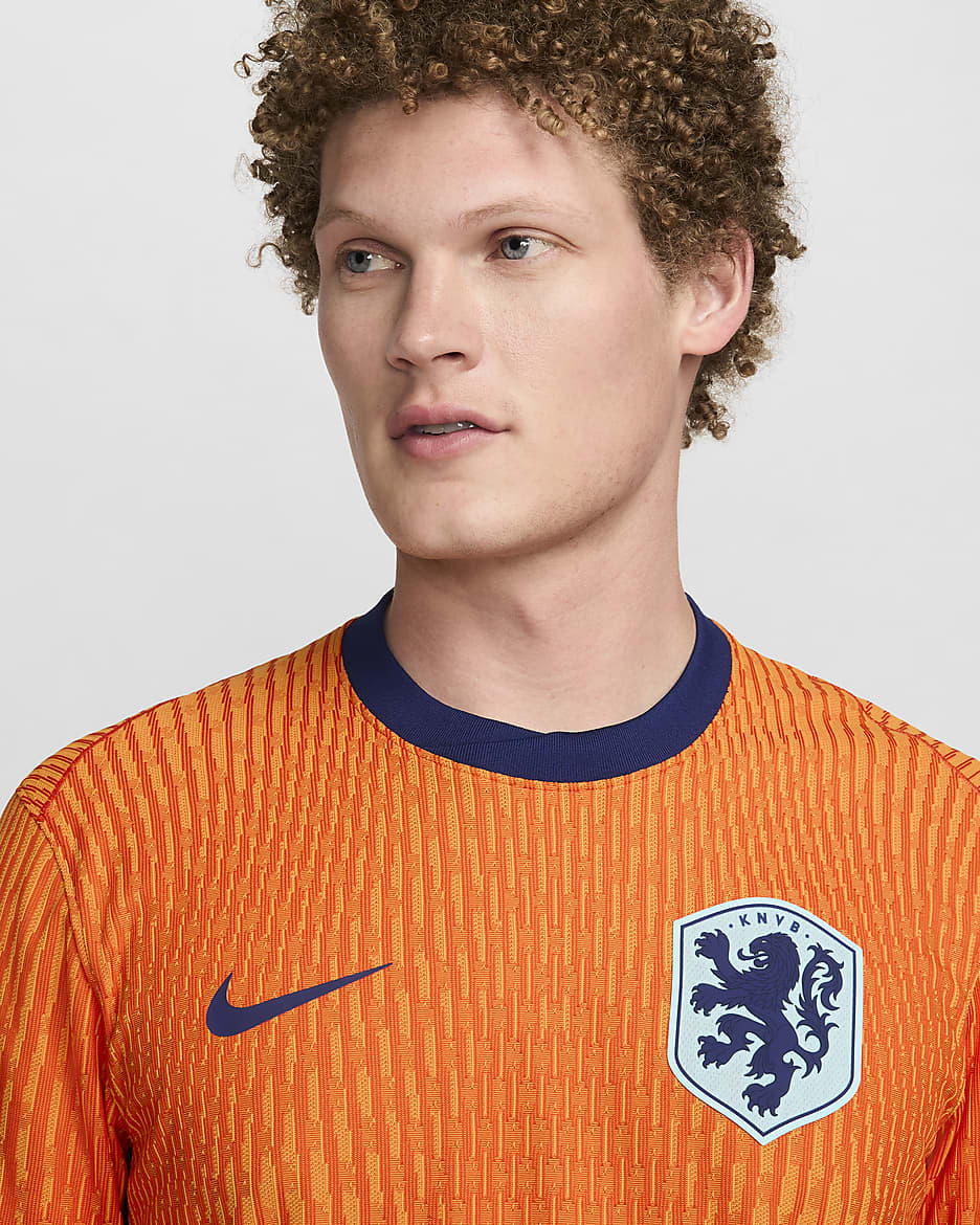 Netherlands Men s Team 2024 25 Match Home Men s Nike Dri FIT ADV Football Authentic Shirt. Nike CA